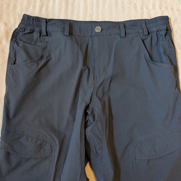 Mier Straight Leg Cargo Pants Size 14 Black - Picture 3 of 14